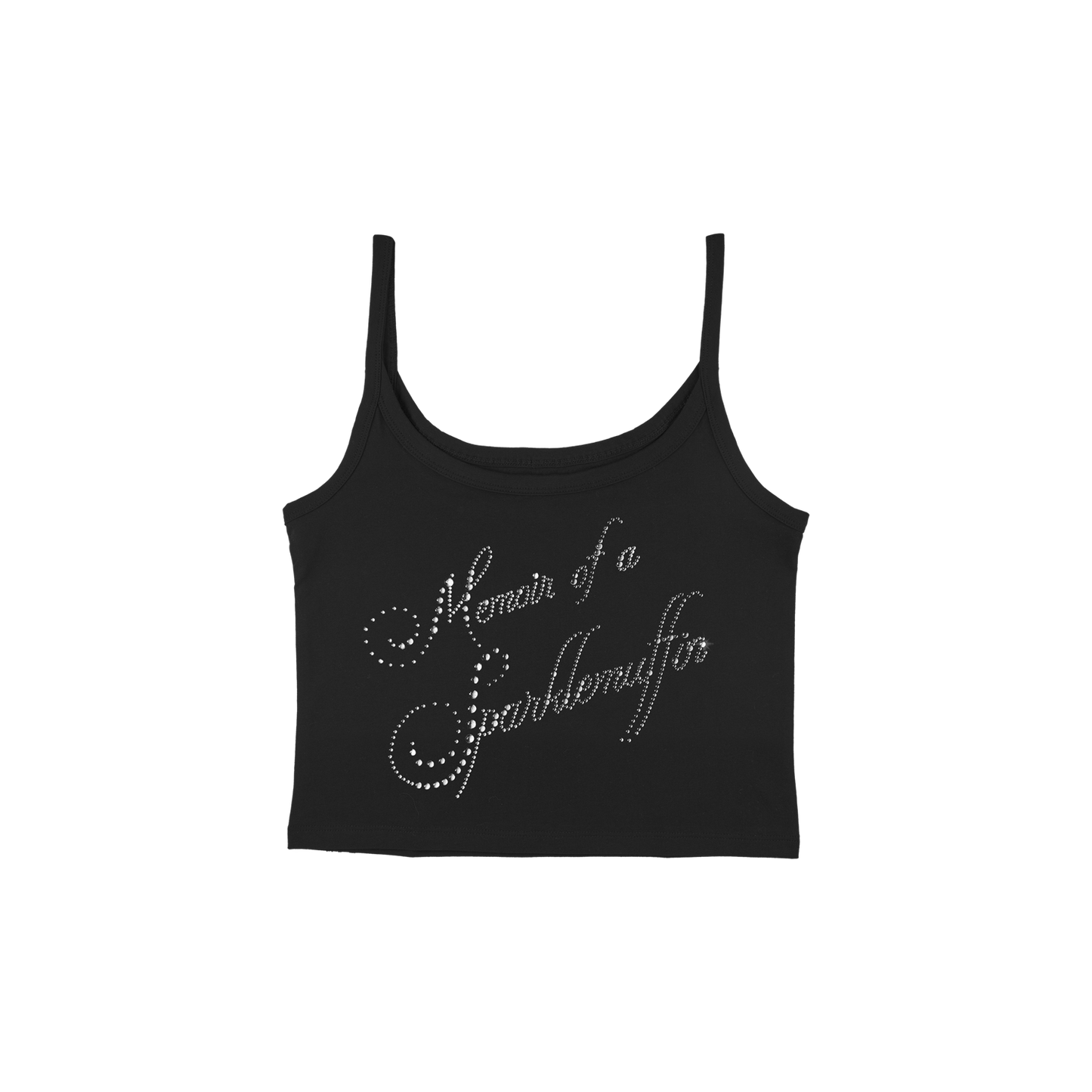 Sparklemuffin Rhinestone Crop Tank